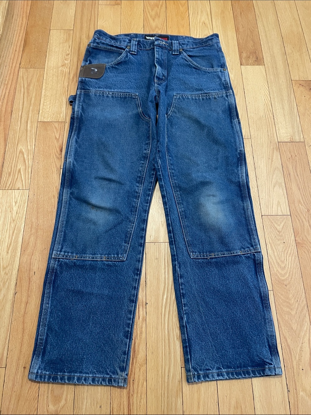 Wrangler Relaxed Fit Blue Carpenter Jeans